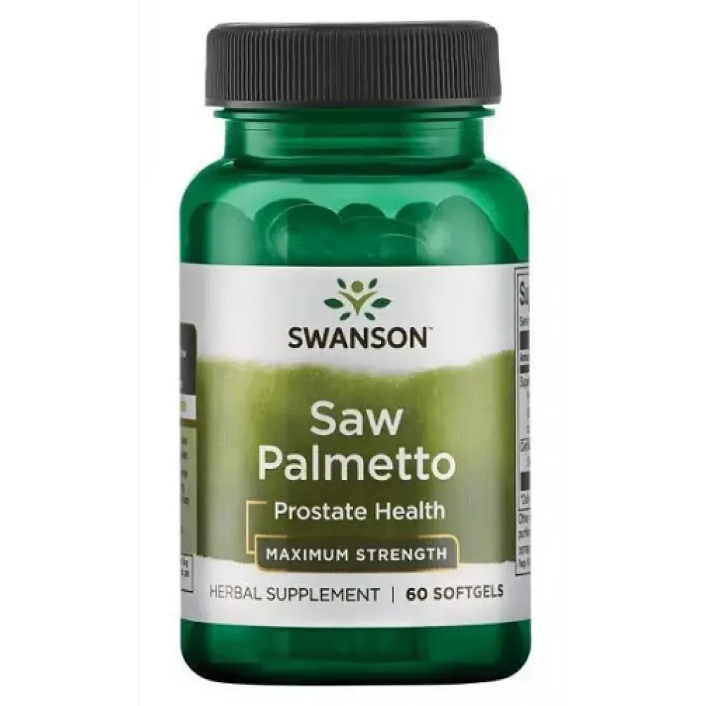 Saw Palmetto Maximum Strength 320 мг - 60 капсул