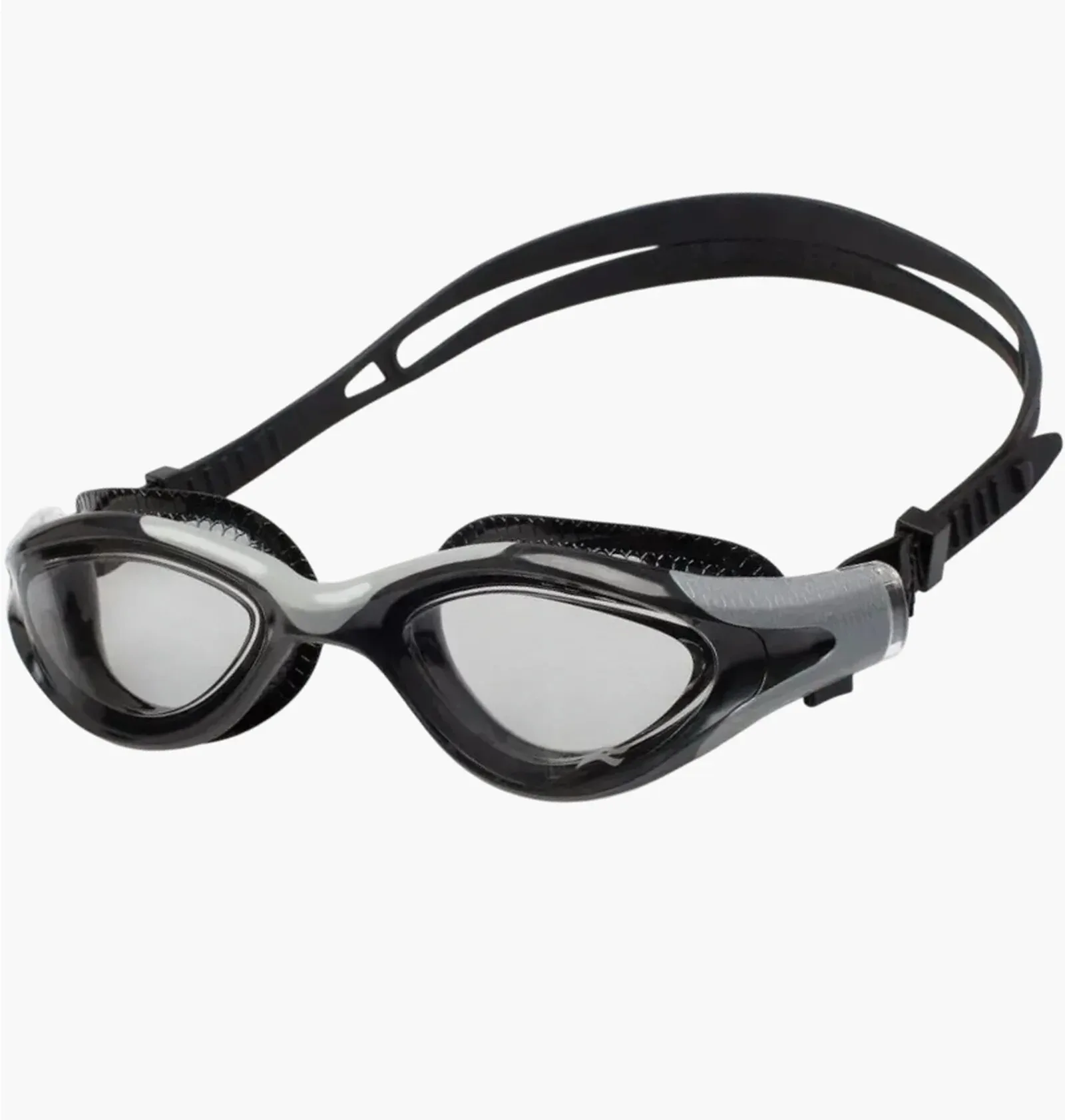 Окуляри для плавання Aqua Speed AQUILO 62648 чорно-сірі універсальний 728-23 (оригінал)