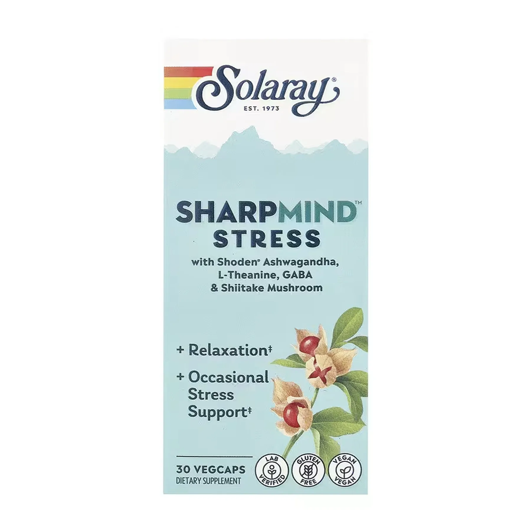 SharpMind Nootropics Stress - 30 капсул