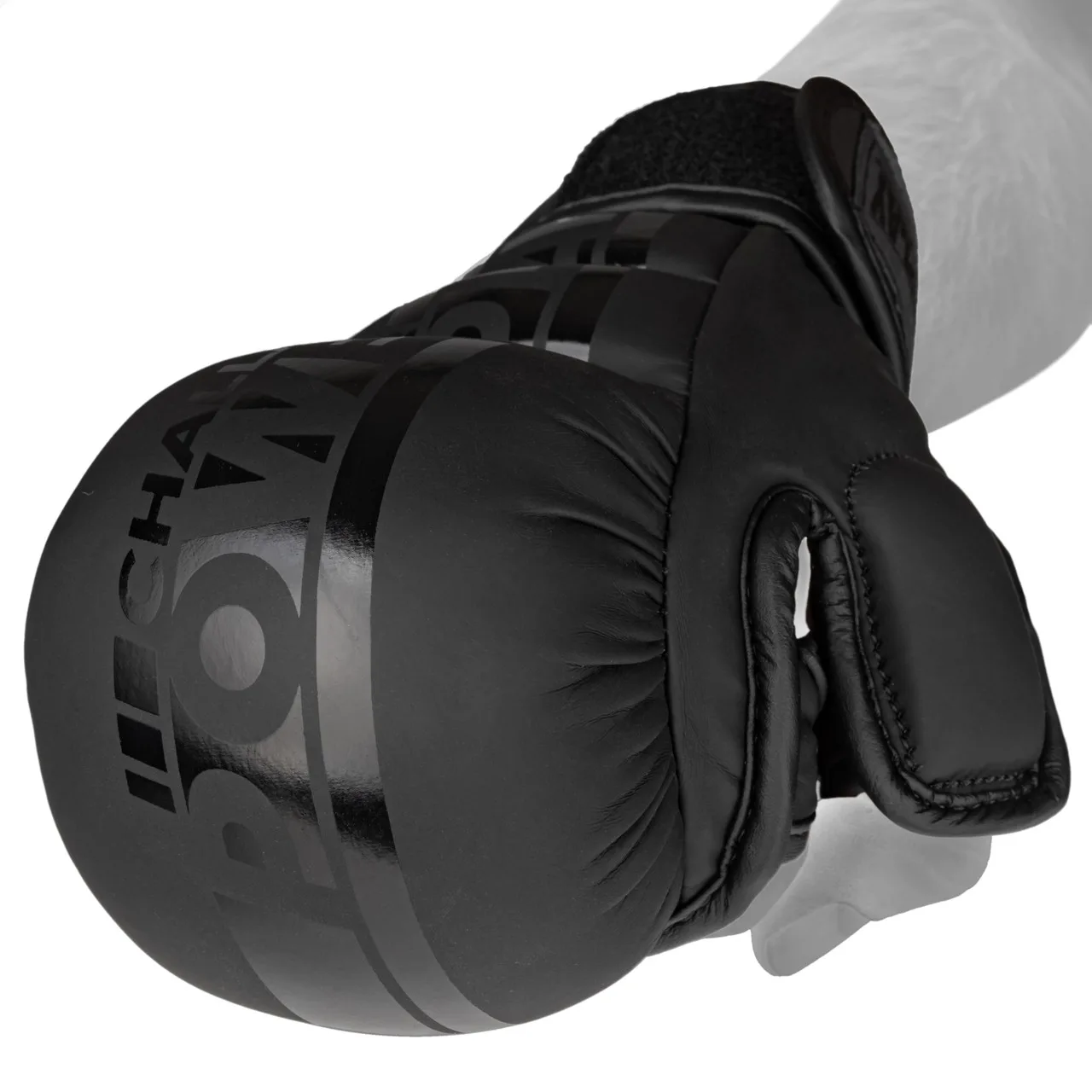 Рукавиці для MMA PowerPlay PP_3033 Ultra Matt чорні XL