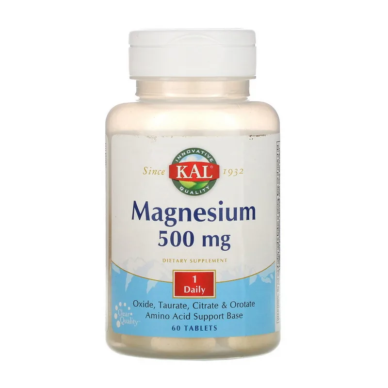 Magnesium 500 мг - 60 таблеток