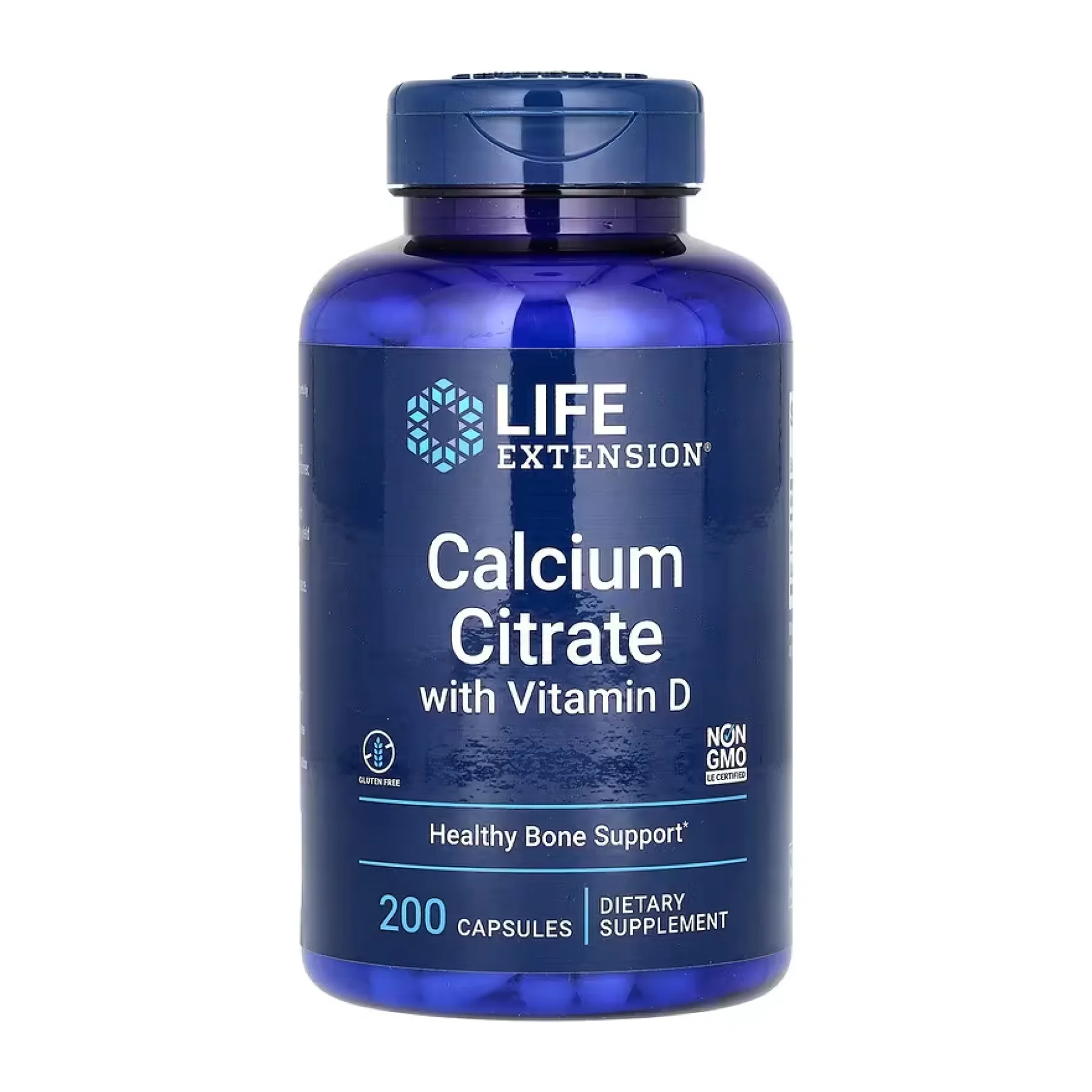 Calcium Citrate with Vitamin D - 200 капсул