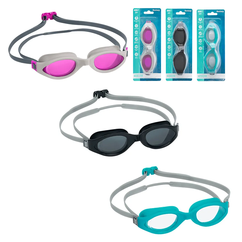 Окуляри для плавання Bestway 14+ 21077 Бірюзовий