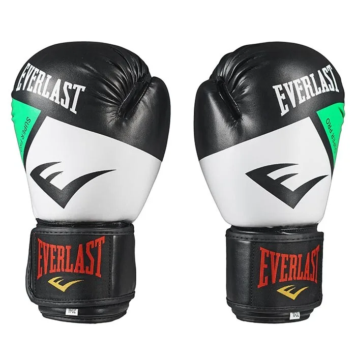 Боксерські рукавички Everlast 12 унцій чорні