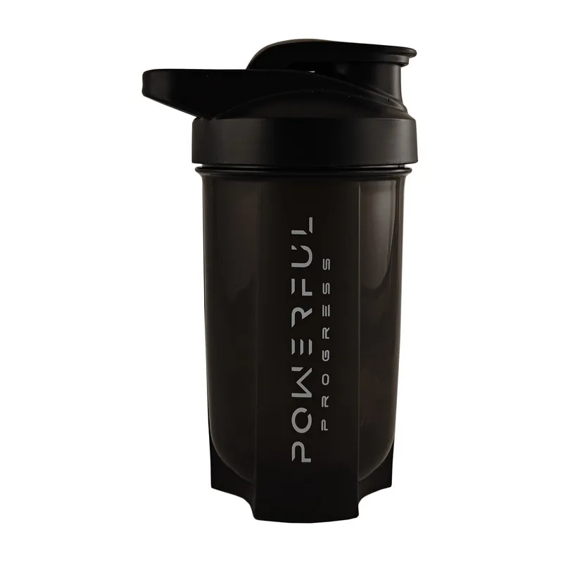 Shaker With Metall Ball - 500 мл Чорний
