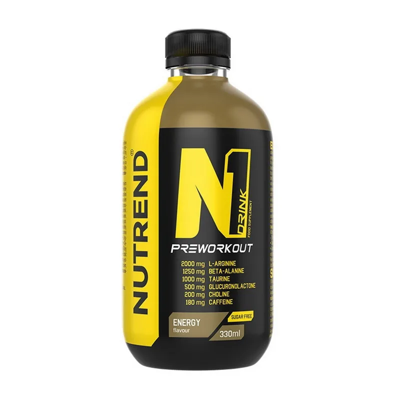 N1 Drink Preworkout - 330 мл Полуниця