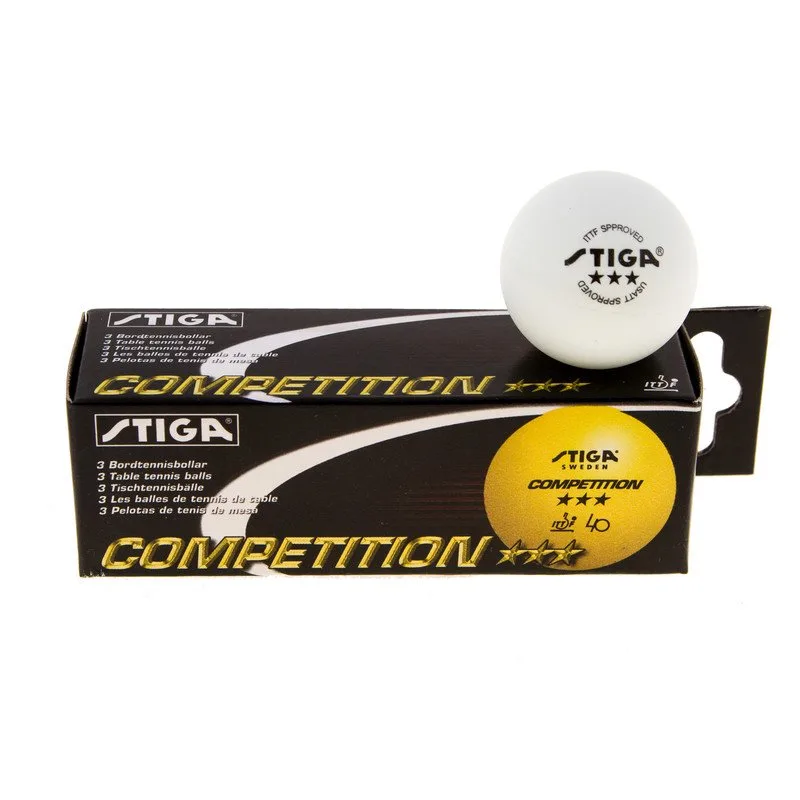 Кульки для настільного тенісу Stiga Competition