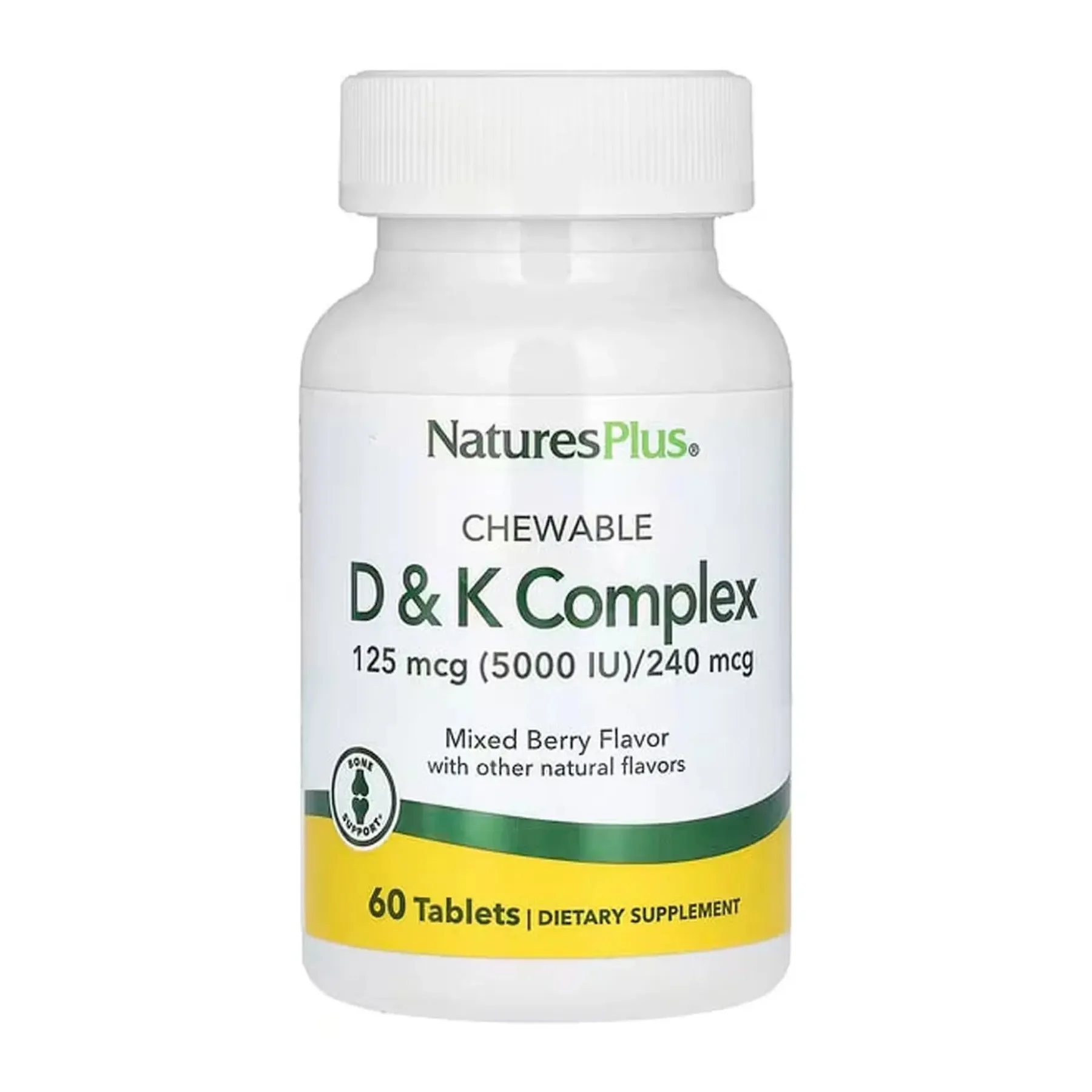 VIT D & K Complex 125 мкг 5000 IU/ 240 мкг - 60 таблеток