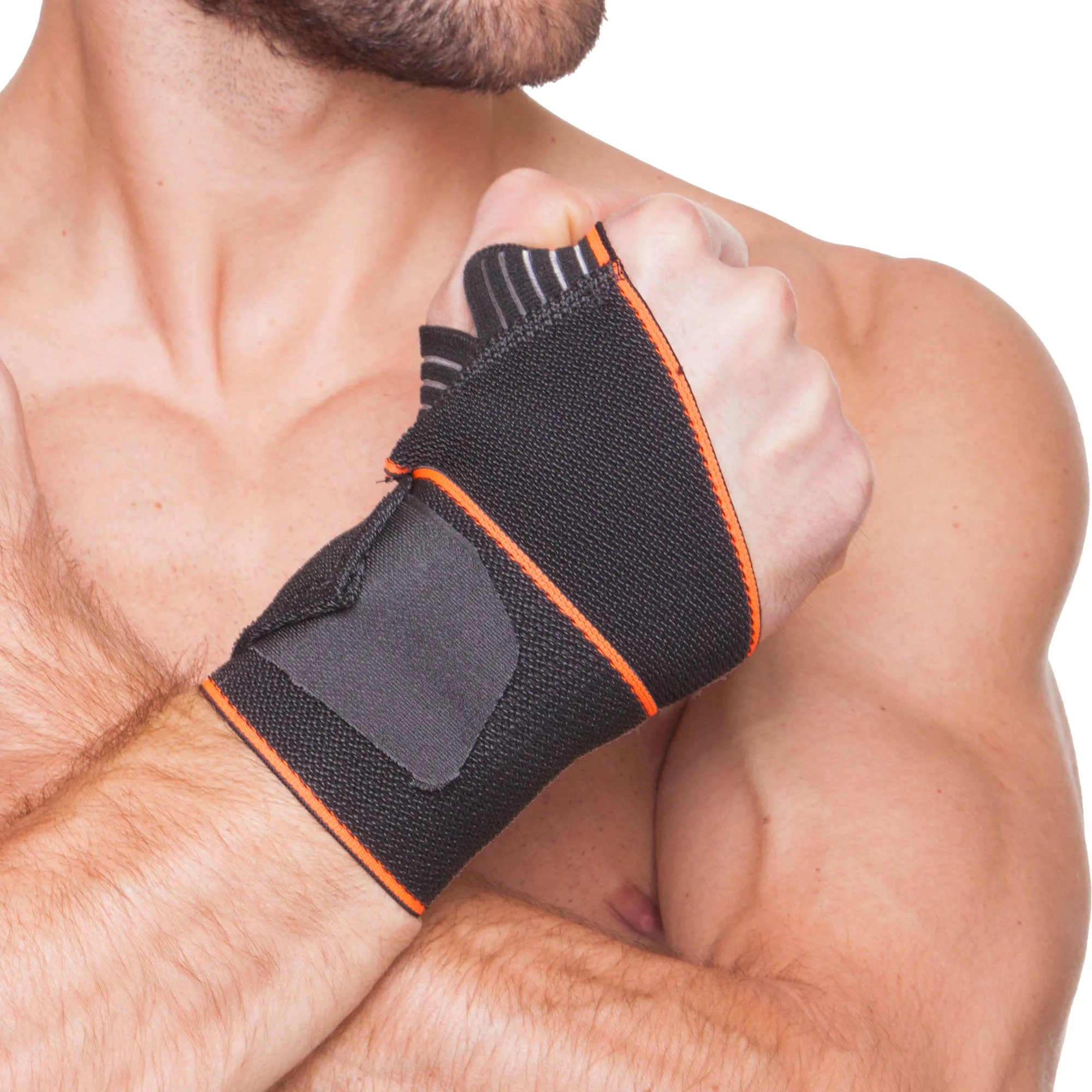 Wrist support elastic for wrist fixation EXTREME 713CA 1 pc L-XL universal