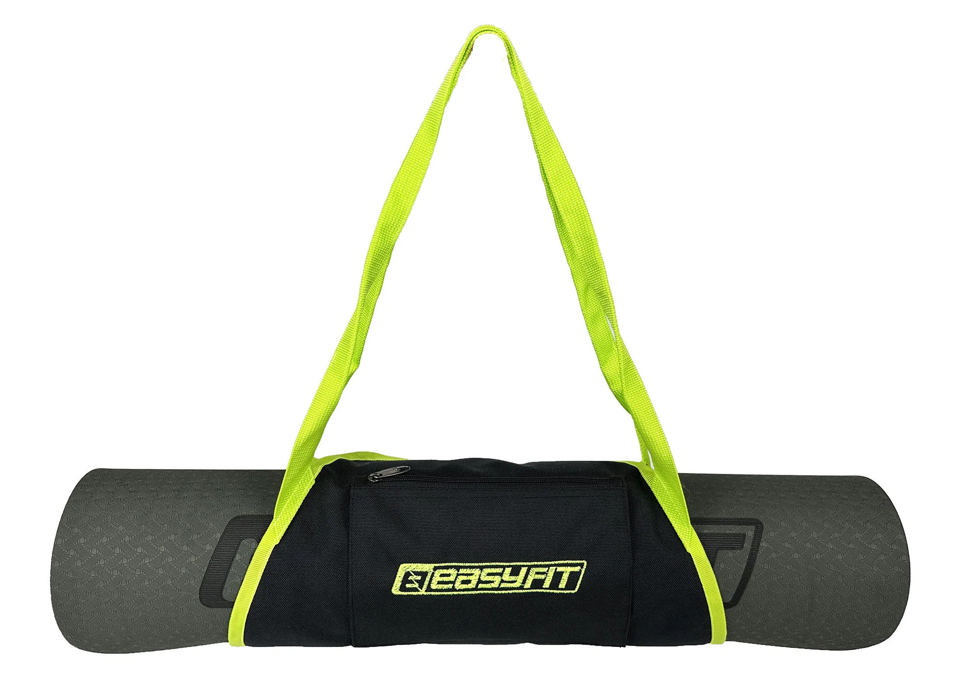 Сумка-переноска EasyFit для йога-килимка салатова