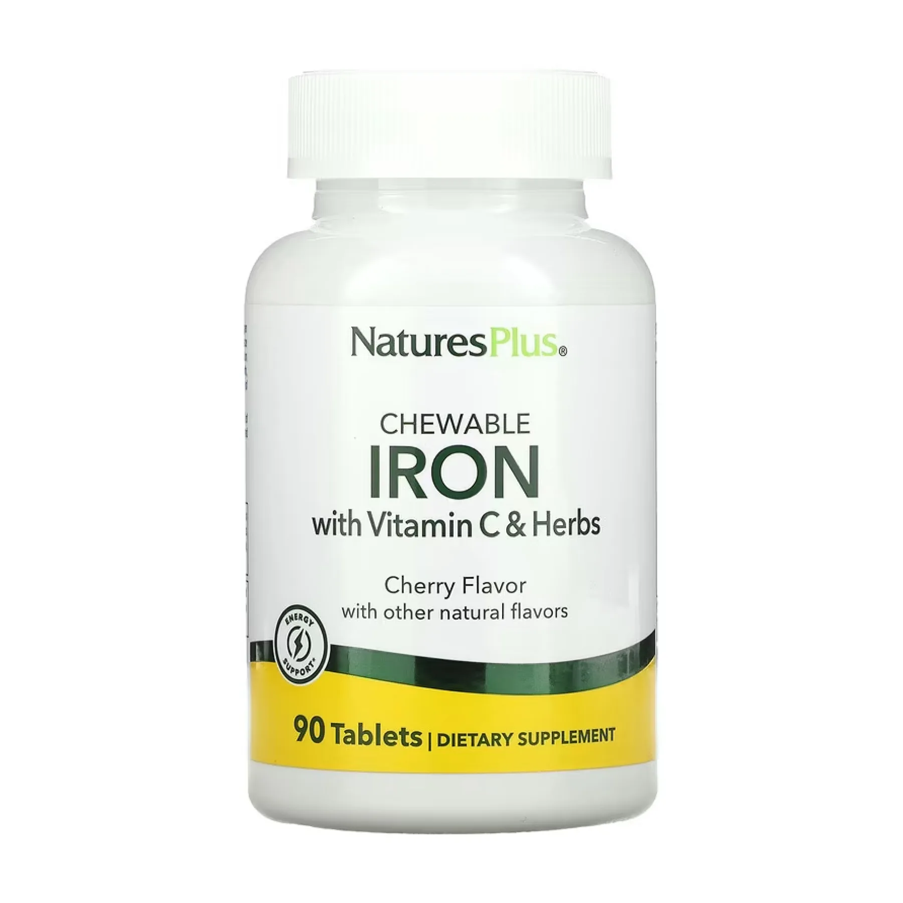 Iron 27 мг with Vitamin C Herbs - 90 таблеток
