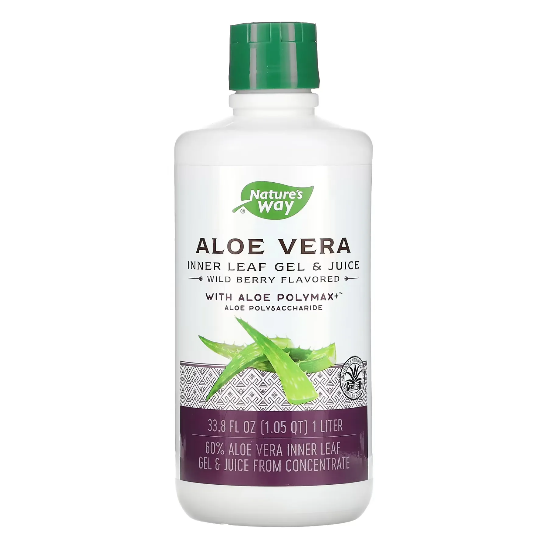 Aloe Vera Gel & Juice (Berry) - 1 л (Best Before 04,26)