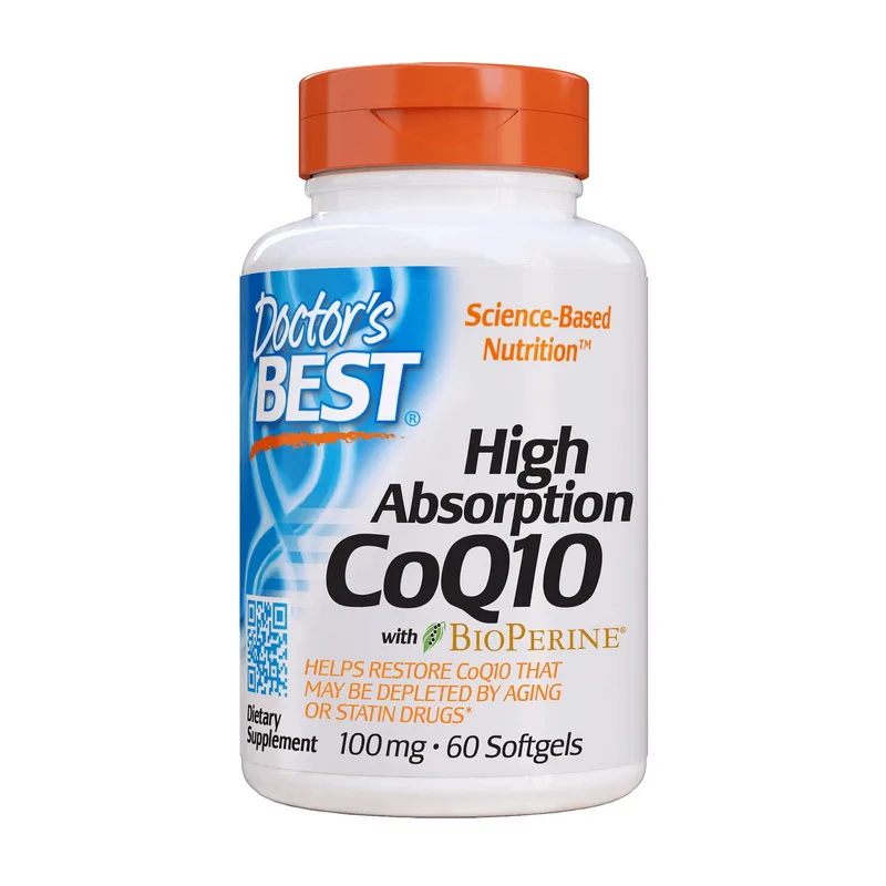 High Absorption CoQ10 100 мг with BioPerine - 60 софтгель