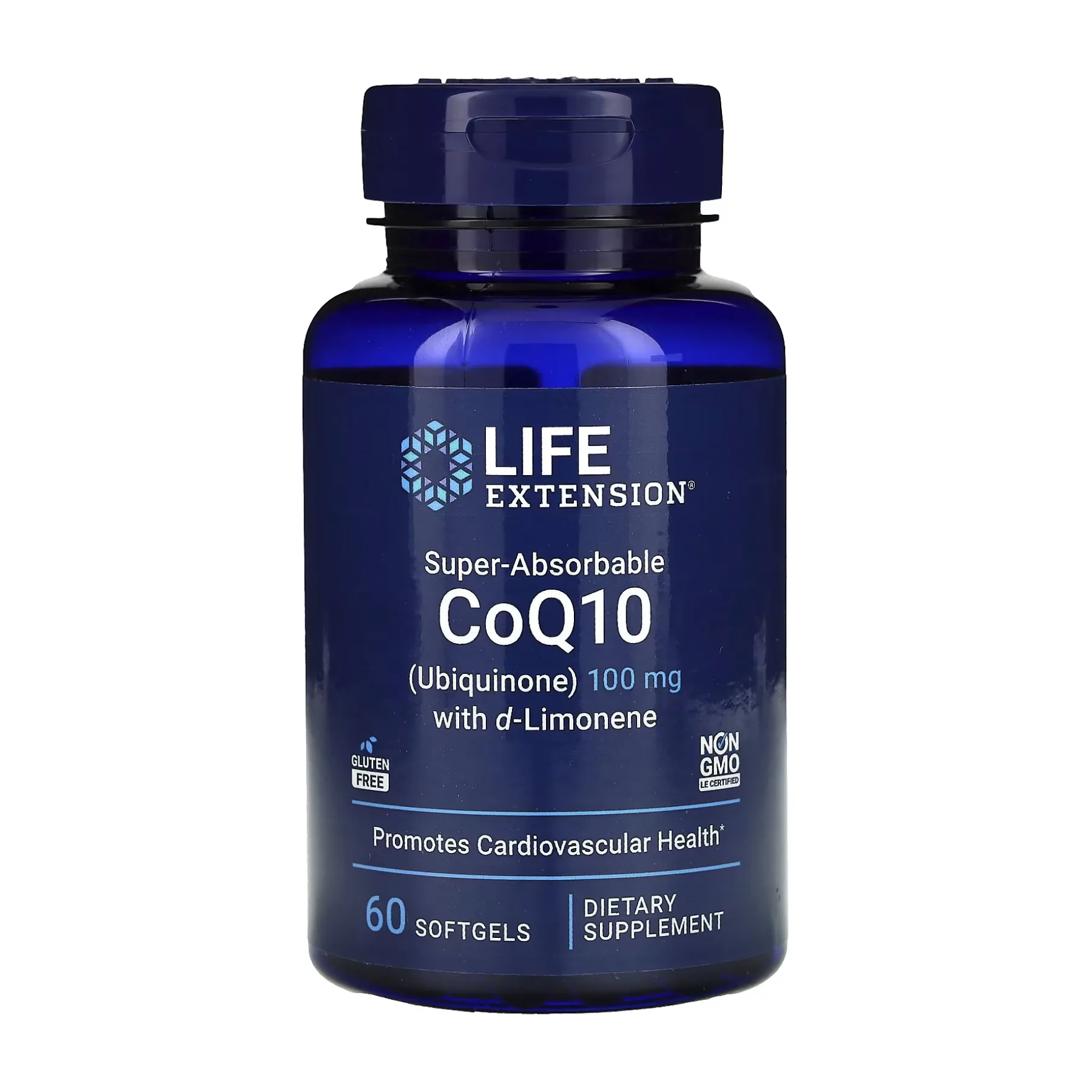 Super-Absorbable CoQ10 (Ubiquinone) with d-Limonene 100 мг - 60 софтгель