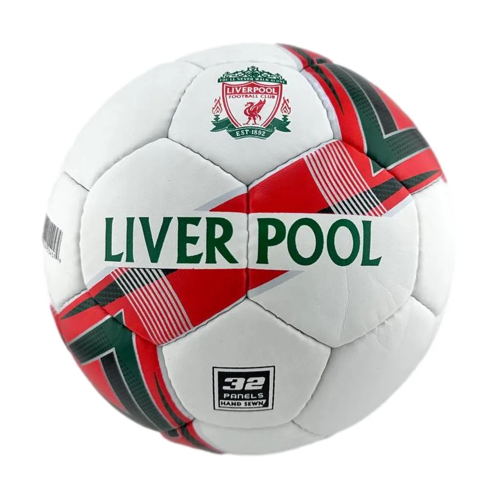 М'яч футбольний клуб "Liverpool" - білий//червоний