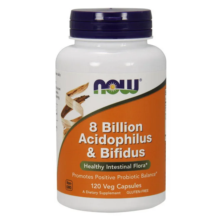 8 Billion Acidophilus & Bifidus - 120 капсул