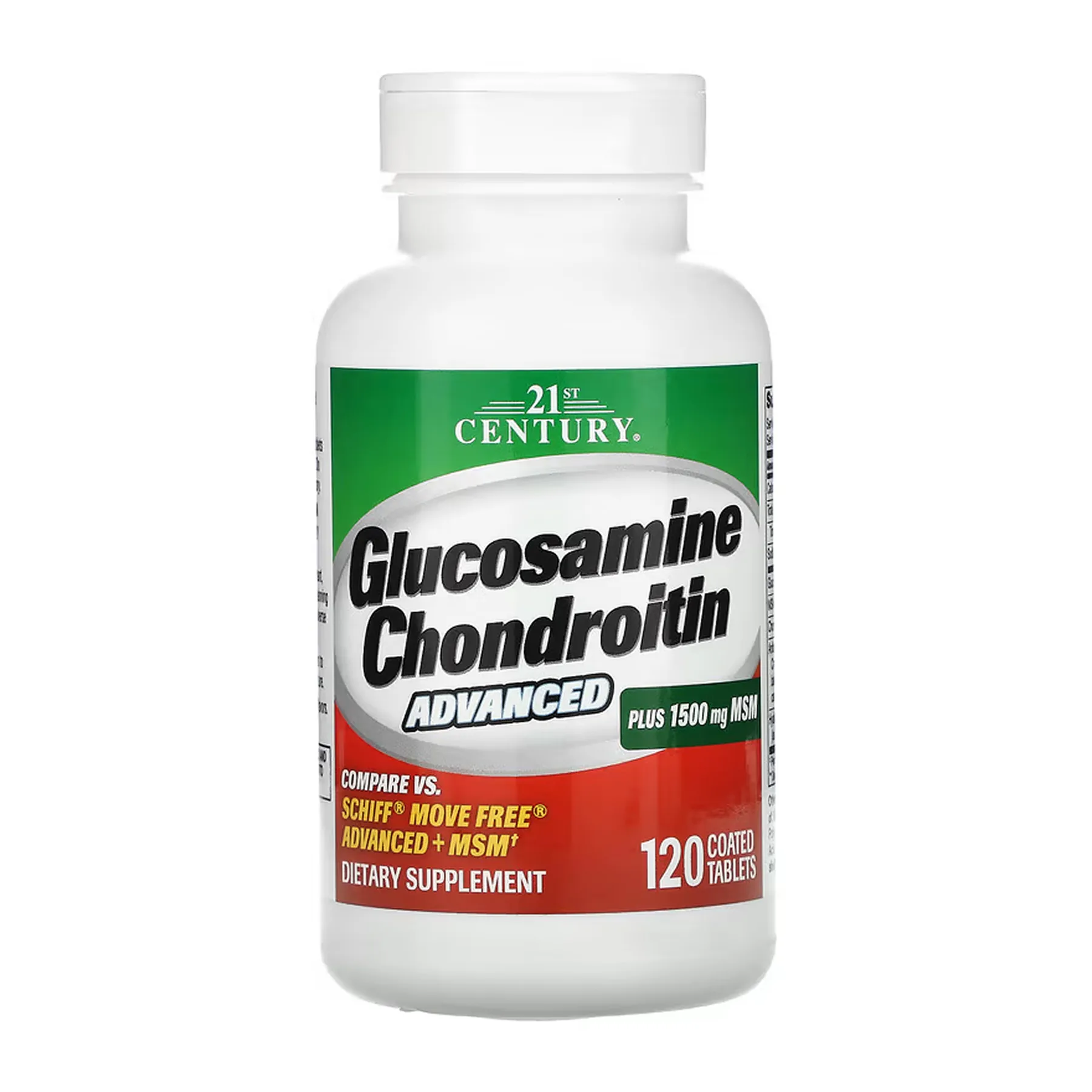 Glucosamine Chondroitin Advanced + MSM - 120 таблеток