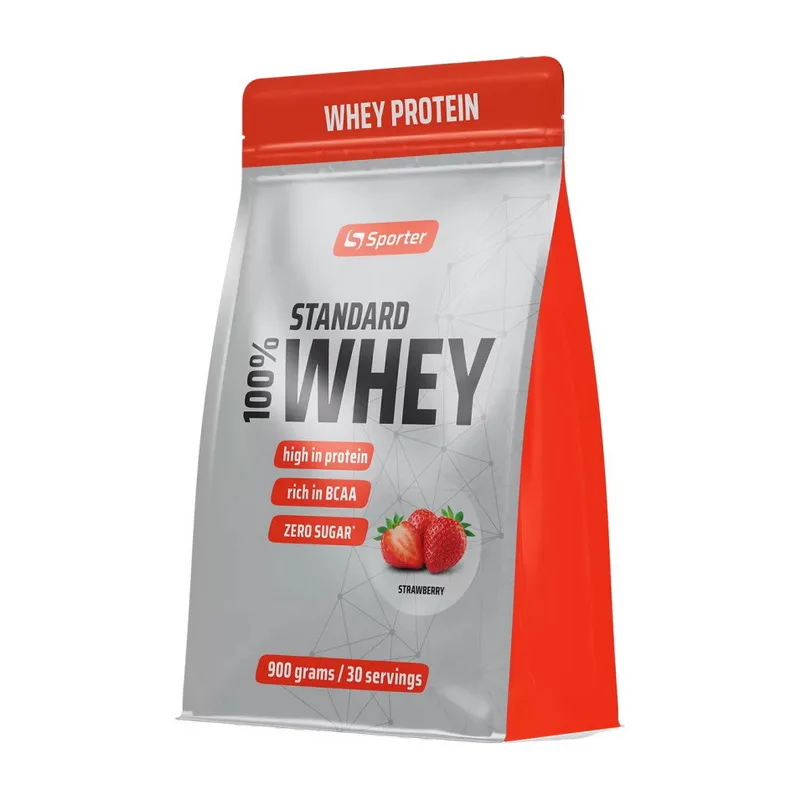 100% Whey Standard - 900 г полуниця