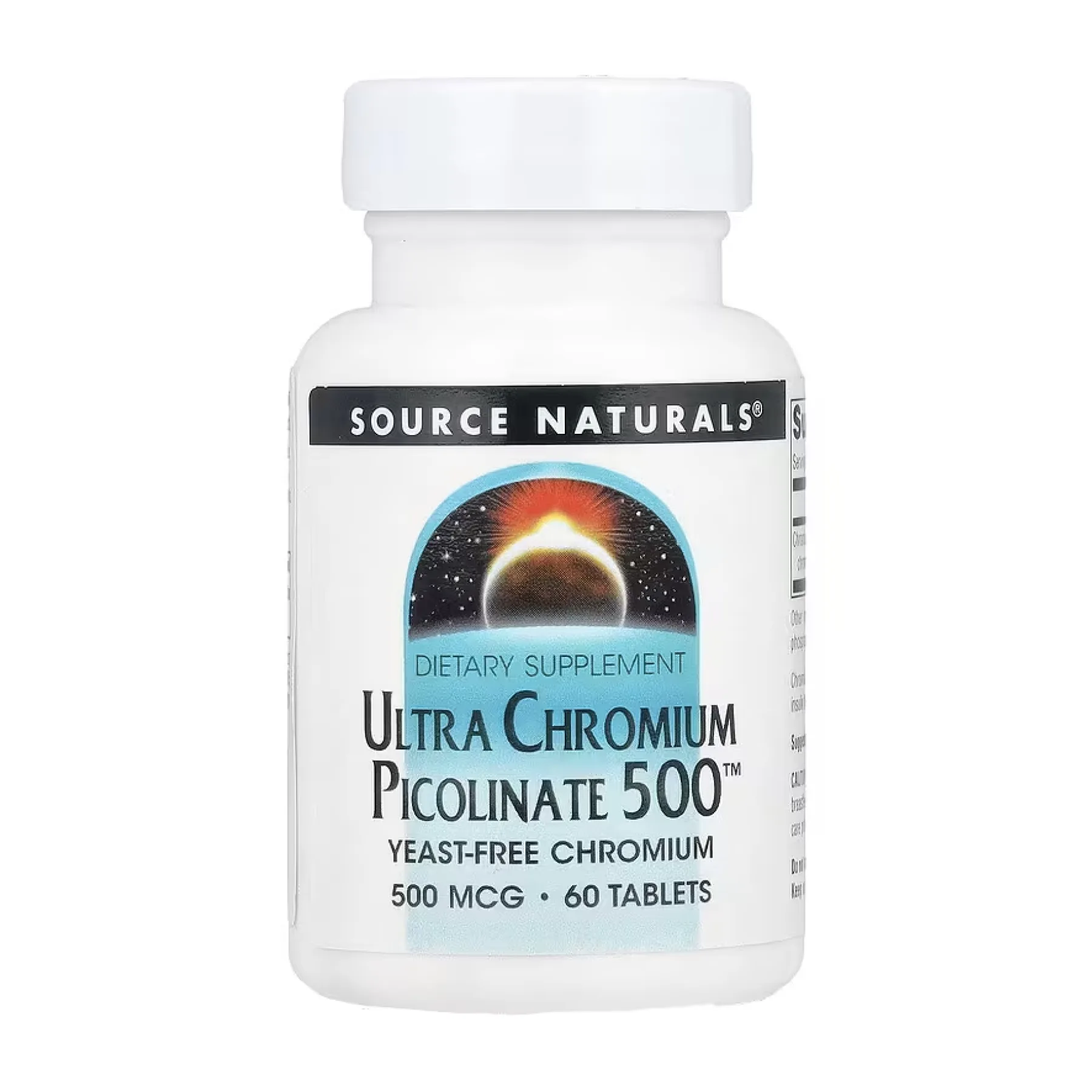 Ultra Chromium Picolinate 500™ 500 мкг - 60 таблеток
