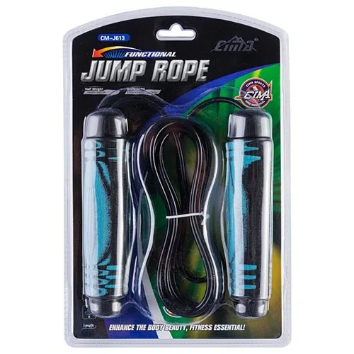 Скакалка CIMA скоростная с подшипниками и утяжелителями 3 м CM-J583 синий