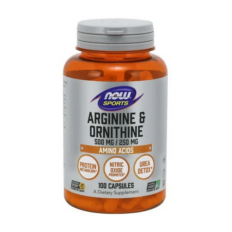 Arginine & Ornithine - 100 капсул