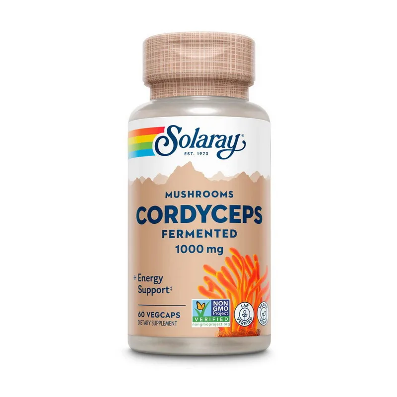 Cordyceps Mushroom Fermented 1000 мг - 60 капсул
