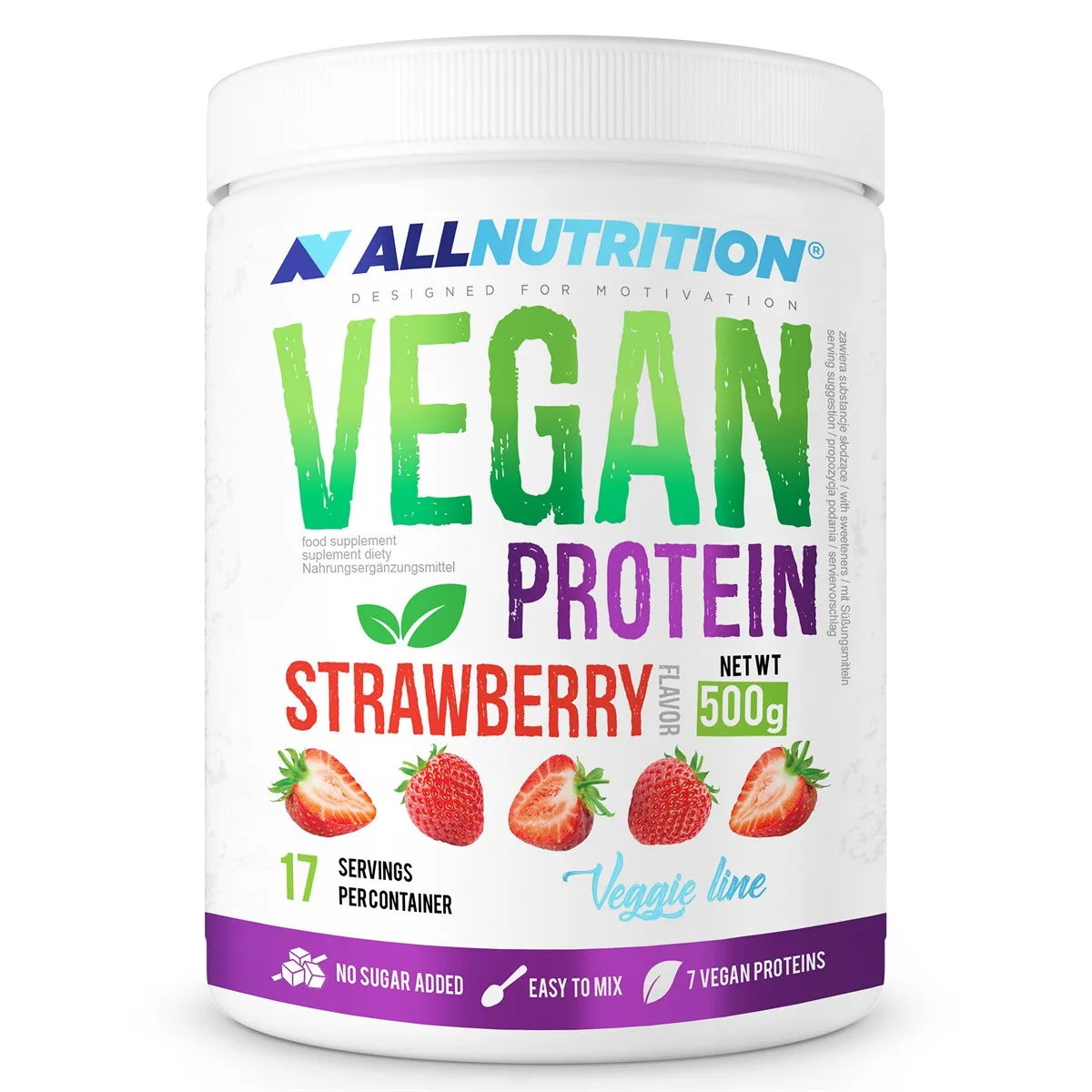 Vegan Protein - 500 г солона карамель