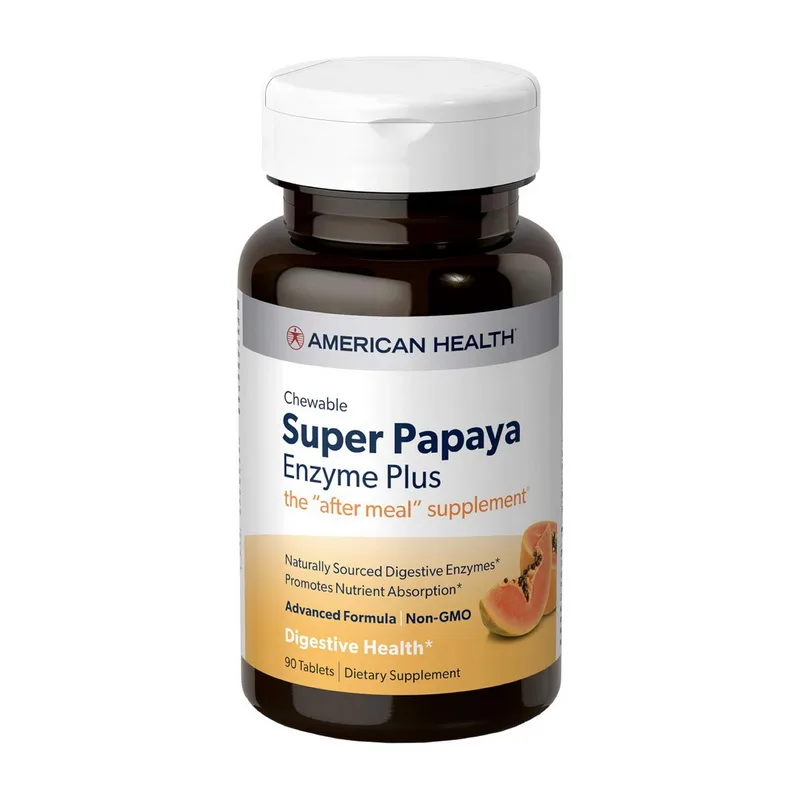 Super Papaya Enzyme Plus жувальні - 90 таблеток