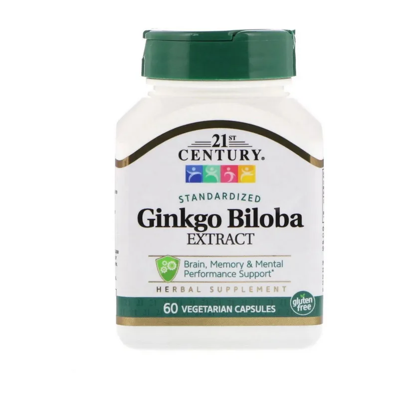 Ginkgo Biloba 60 вегетаріанських капсул