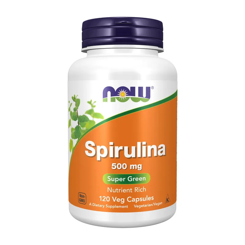 Natural Spirulina 500 мг - 120 капсул
