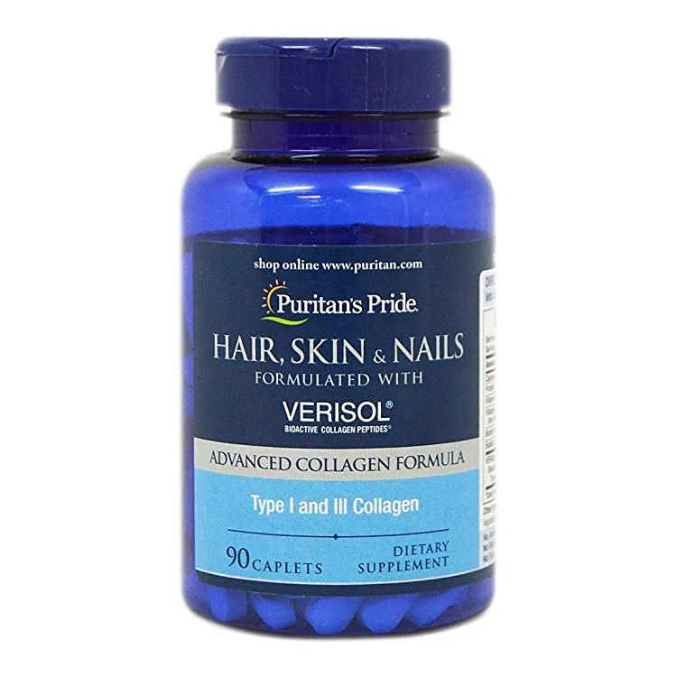 Hair Skin & Nails with VERISOL 90 таблеток