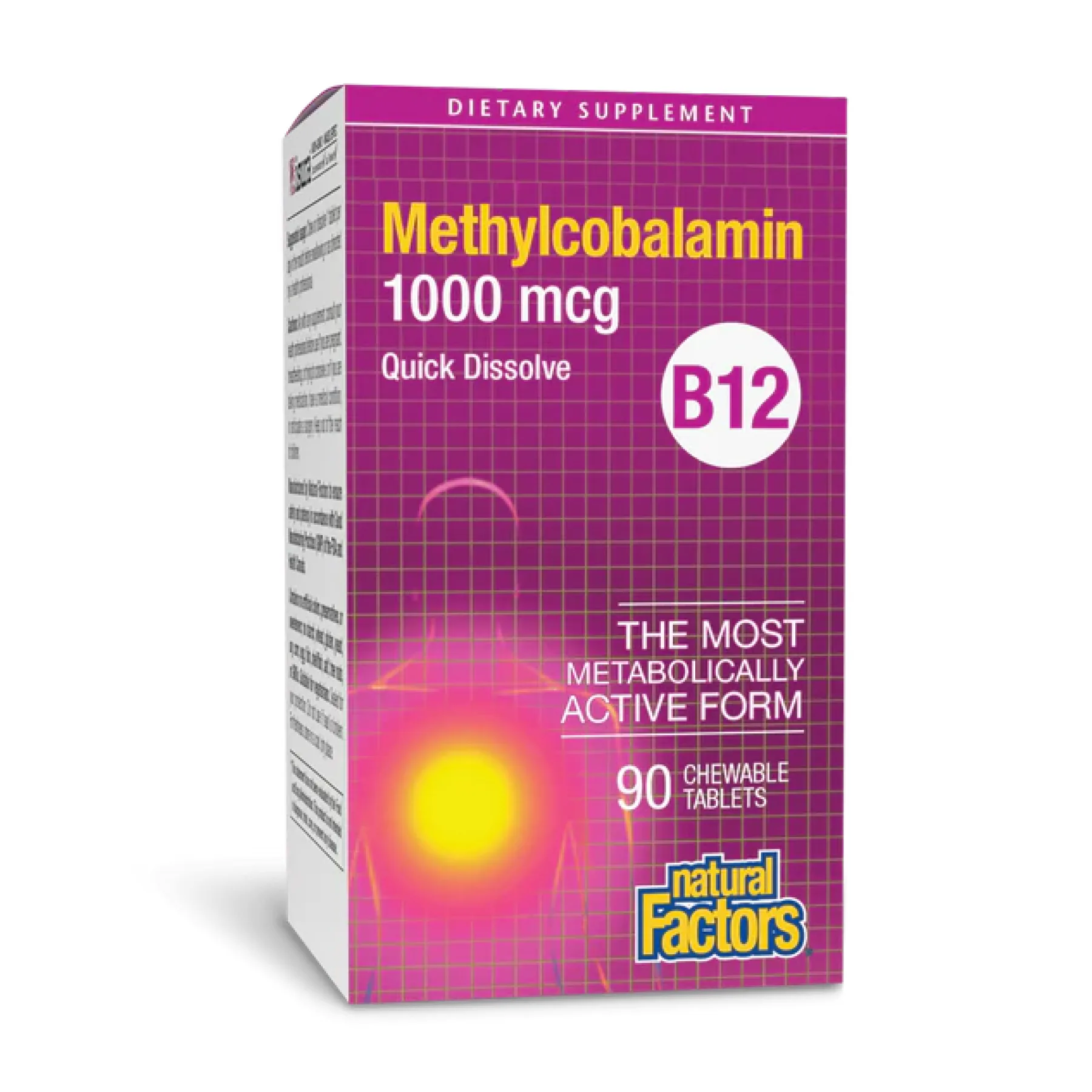 B12 Methylcobalamin 1000 мкг - 90 таблеток