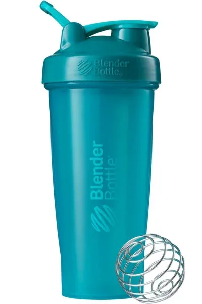 Шейкер спортивний BlenderBottle Classic Loop 820 мл бірюзово зелений