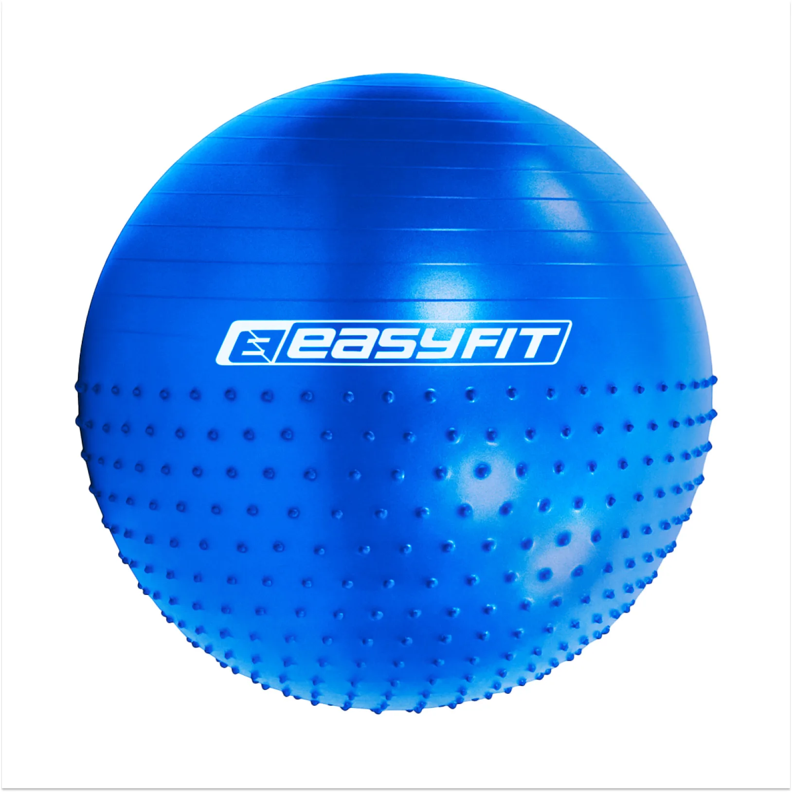Fitness ball 85 cm EasyFit Hybrid blue (semi-massage fitness ball)