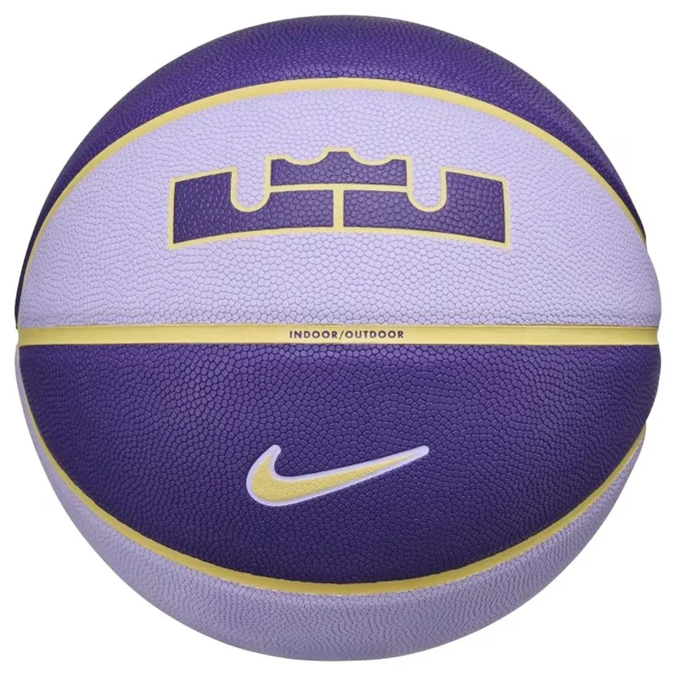 М'яч баскетбольний Nike ALL COURT 8 P 2.0 L JAMES DEFLATED фіолетовий розмір 7 Оригінал N.100.4368.509.07