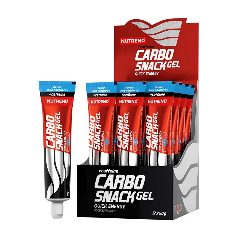 Carbo Snack with caffeine - 50 г блю распберрі