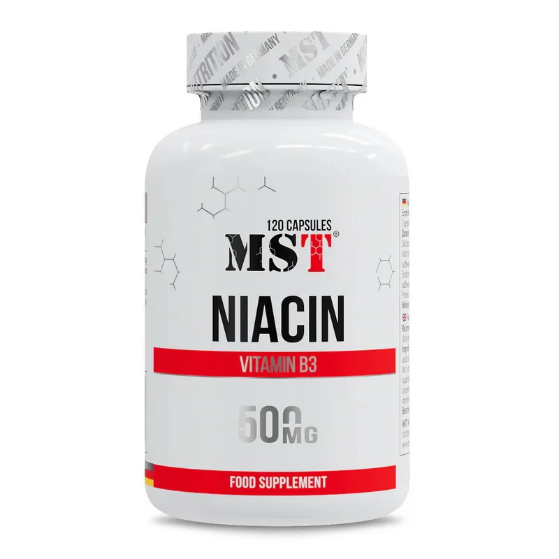 Niacin 500 мг - 120 капсул