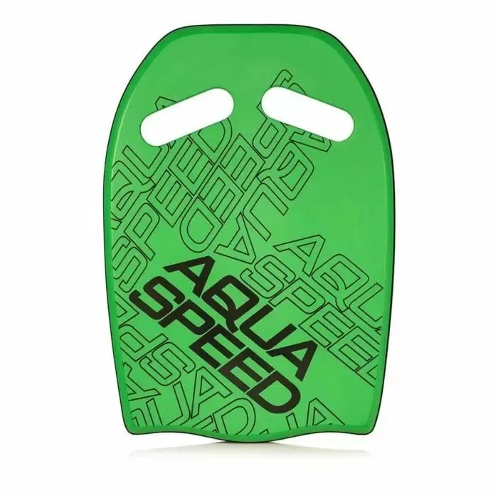 Swimming Board Aqua Speed WAVE KICKBOARD 3980 Green Universal 43x28x3.6 cm 539-38 (Original)
