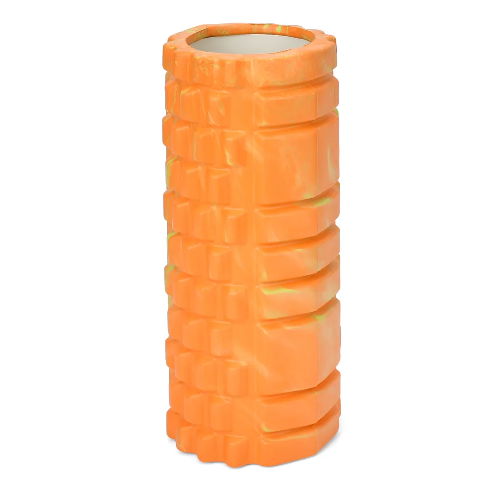 Ролер для занять йогою та пілатесом 32 см*14 см Помаранчевий