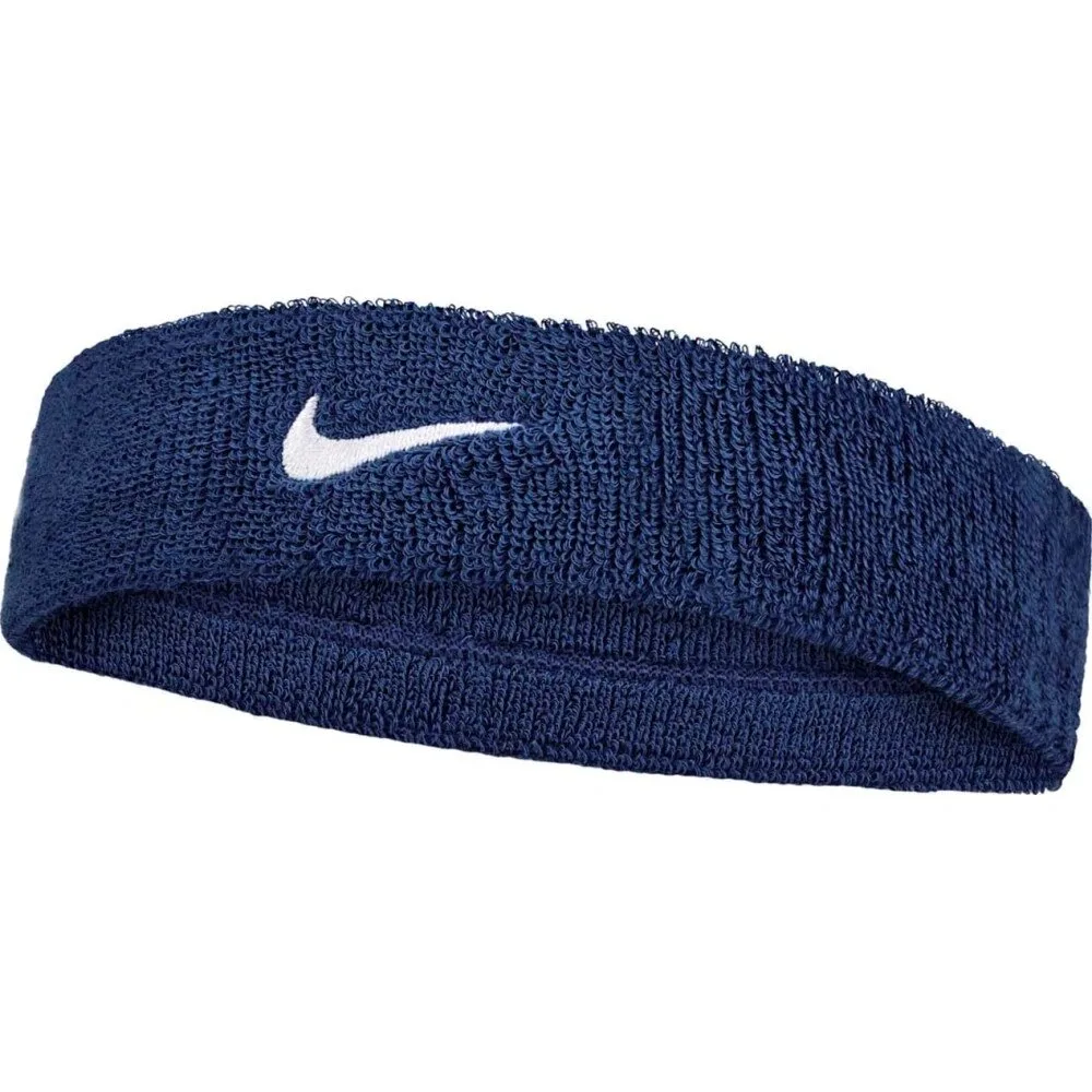 Пов'язка на голову Nike SWOOSH CLASSIC HEADBAND темно-синій N.101.2407.463.OS (оригінал)