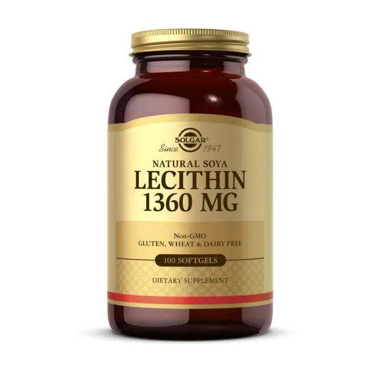 Lecithin 1360 мг natural soya - 100 софтгель