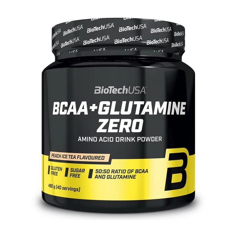 BCAA + Glutamine ZERO - 480 г Помаранчевий