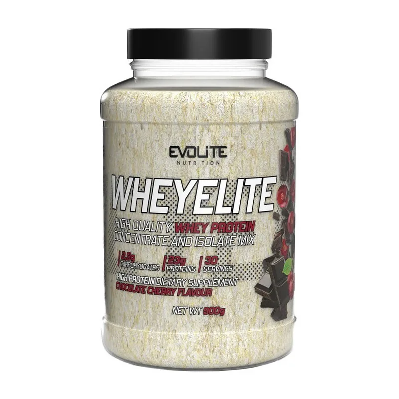 Whey Elite - 900 г Шоколад вишня