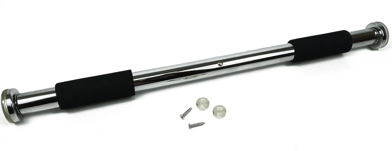 Розсувний розпірний турнік EasyFit 63 100 см хром