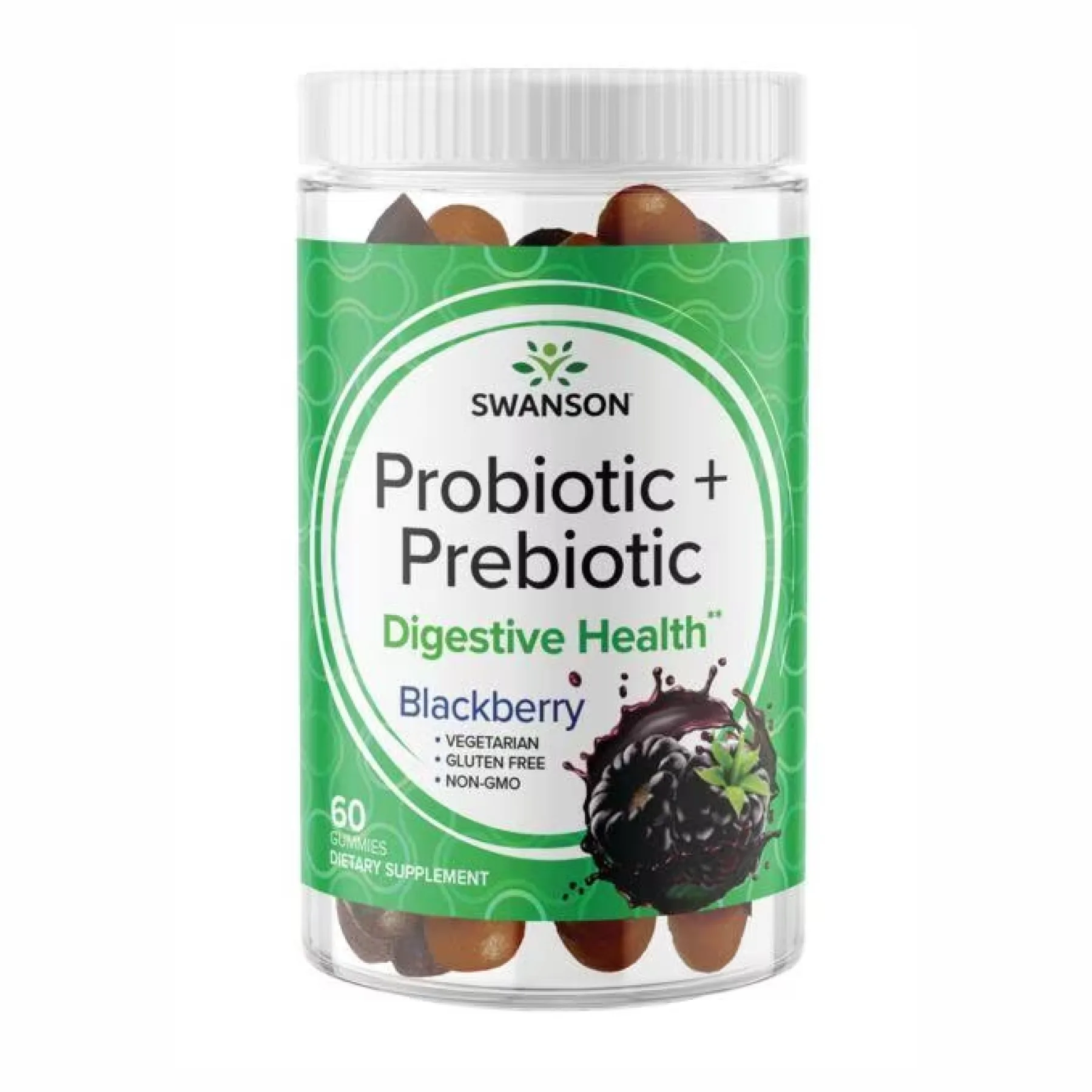 Probiotic + Prebiotic Blackberry - 60 жуйок