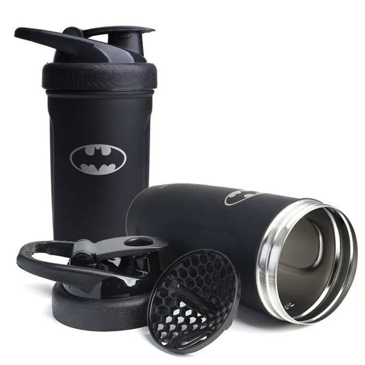 Шейкер спортивний SmartShake Reforce - 900 мл DC Batman Logo
