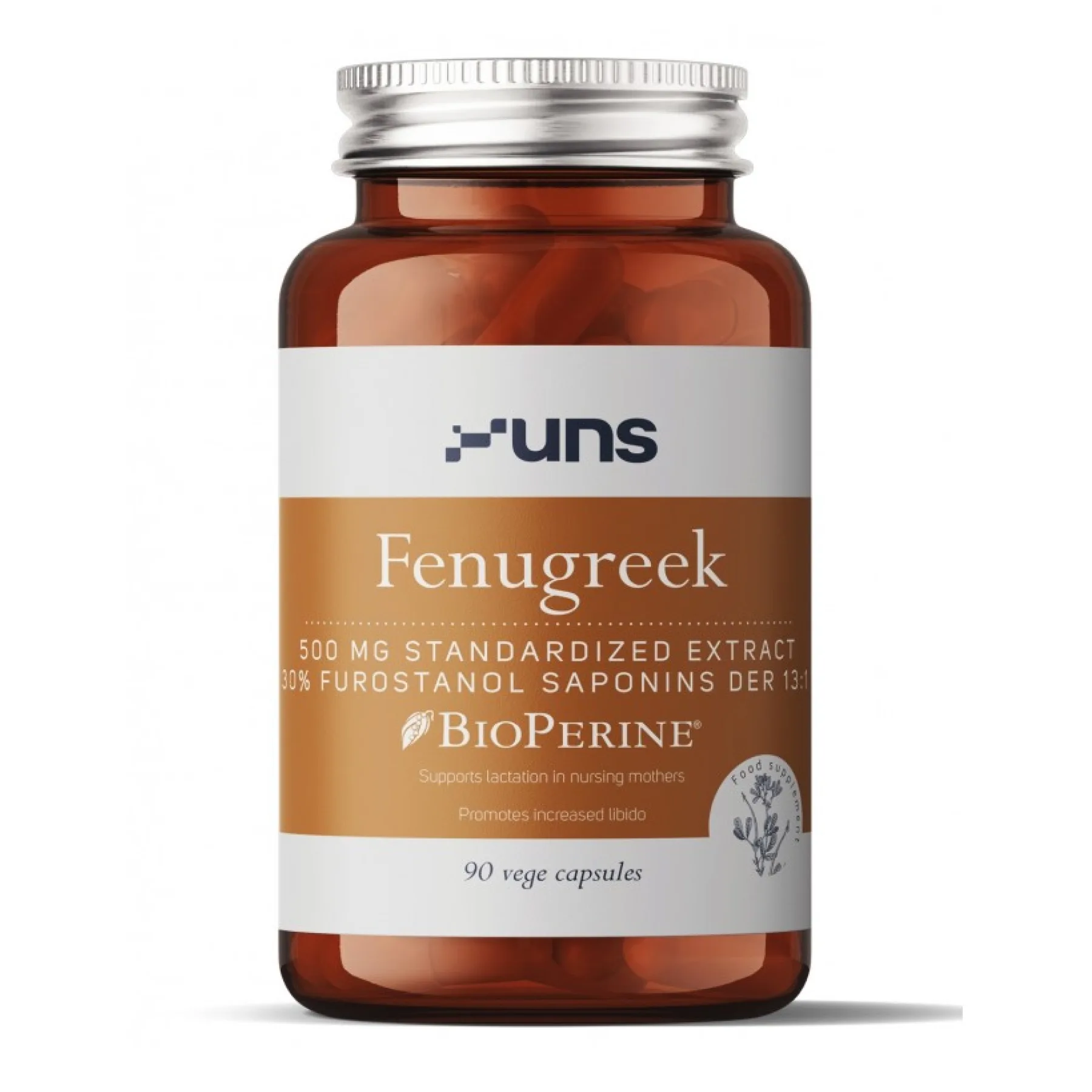 Fenugreek Bioperine - 90 капсул