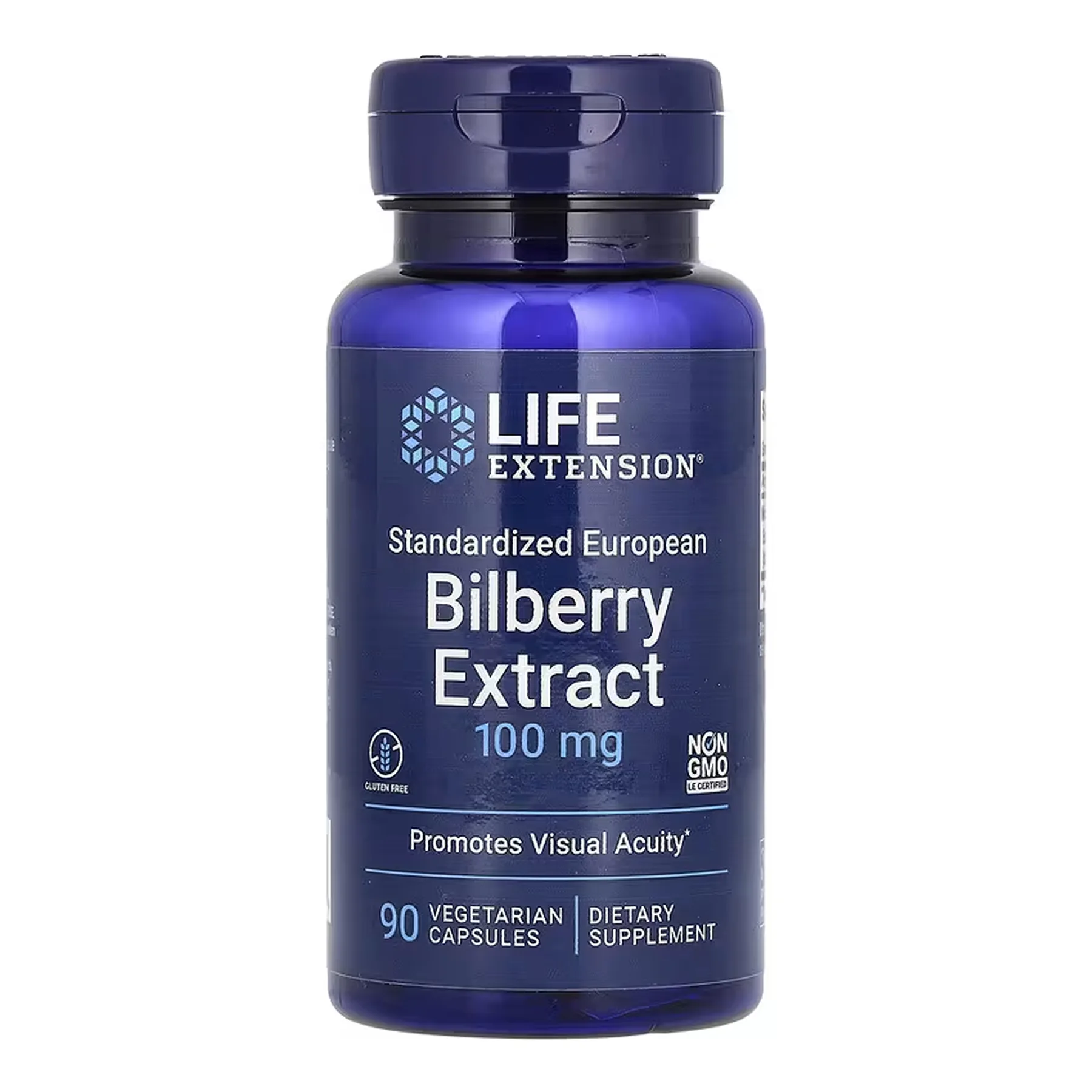 Standardized European Bilberry Extract 100 мг - 90 капсул