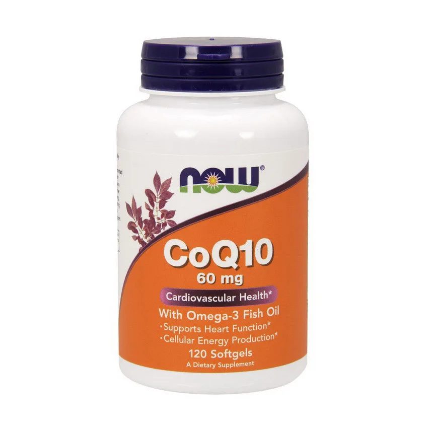 CoQ10 60 мг with Omega-3 - 120 софтгель