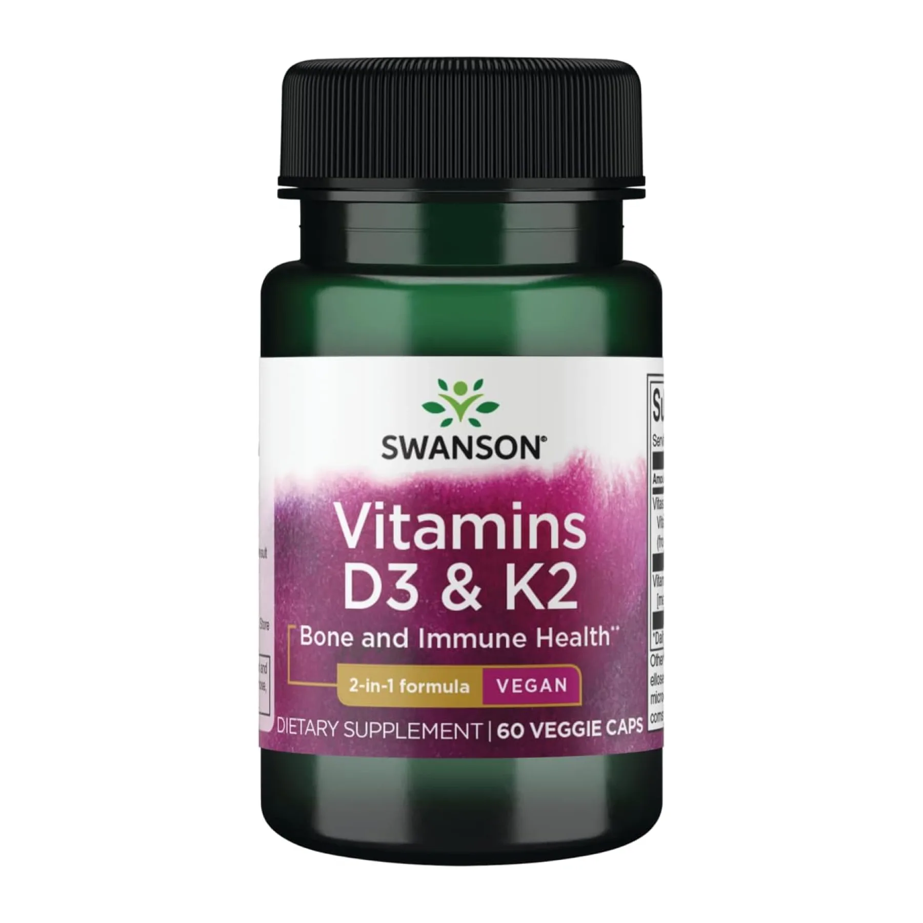Vitamins D3 & K2 2000 Iu & 75 мкг - 60 капсул